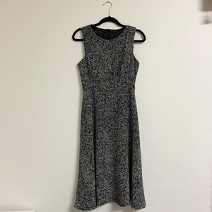 Zara Monochrome Midi Dress